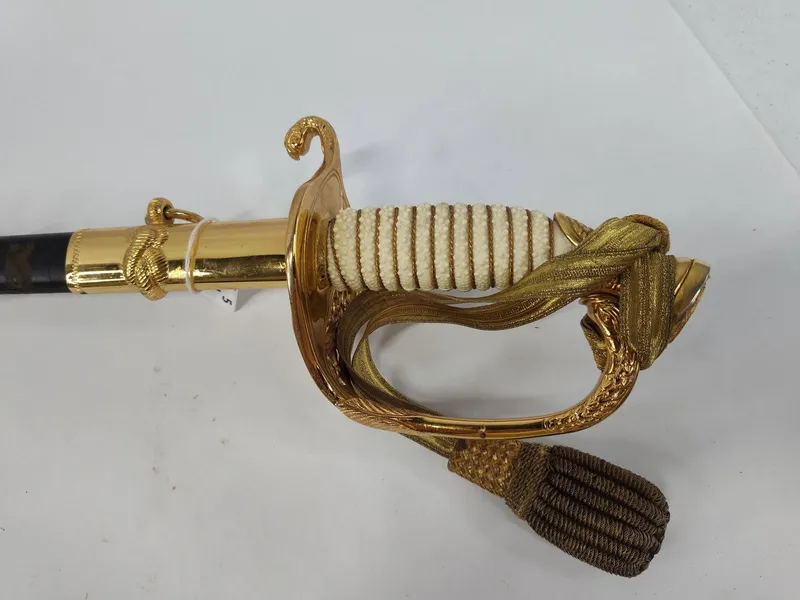 Vanguard U.S. Navy Officer Sword from auction in Dundee, Ohio — image 6
