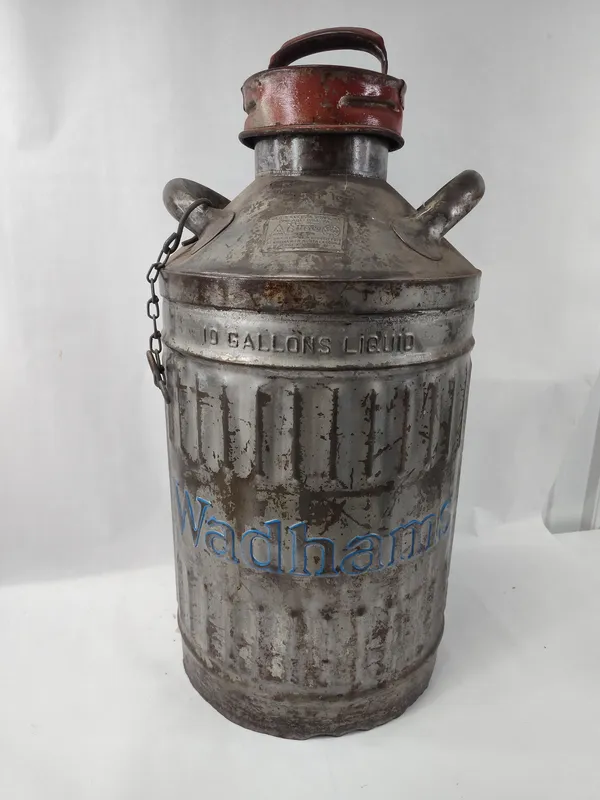 Ellis & Sons Wadhams 10 Gal. Steel Can from auction in Dundee, Ohio — image 9