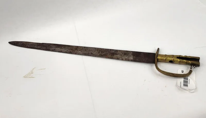 Brass Hilt Short Sword Bayonet from auction in Dundee, Ohio — image 41