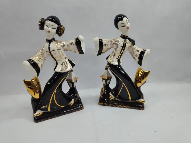 Pair Napco MCM Japanese Ceramic from auction in Dundee, Ohio — image 45