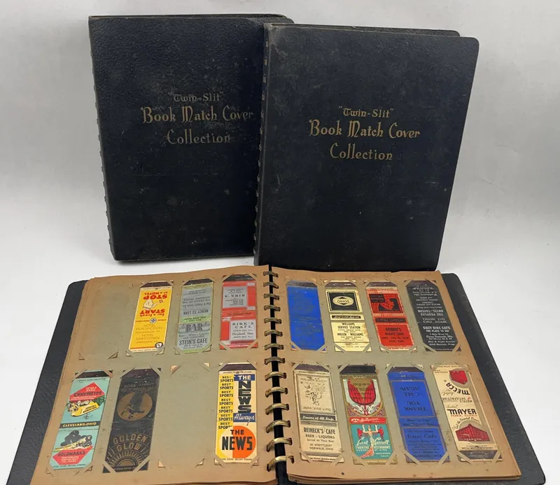 2 Matchbook Albums & Ephemera from auction in Dundee, Ohio — image 9