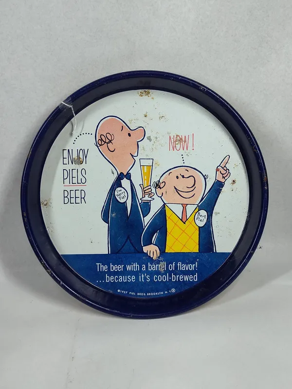 1957 Piels Light Beer Bert & Harry Tray from auction in Dundee, Ohio — image 42