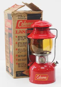 Coleman Model 200A red lantern