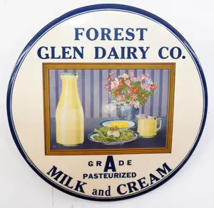 Forest Glen Dairy Co. Milk and Cream sign