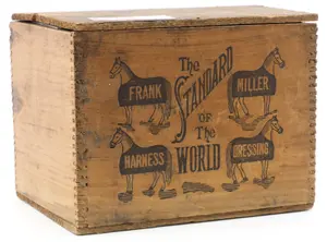 Frank Miller Harness Dressing shipping box