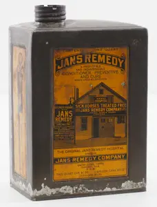 1-quart Jans Remedy tin