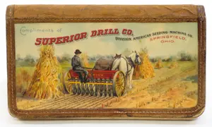 Superior Drill Co. pocket ledger