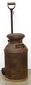 Nutting 2-wheel adjustable milk can cart