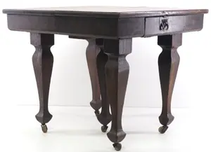 Store display wooden dining room table