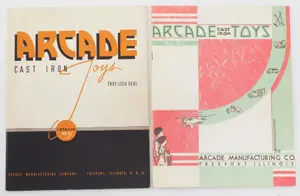 (2) Arcade Toys catalogs