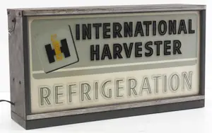 International Harvester Refrigeration sign