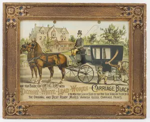Detroit White Lead Works lithograph