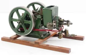 Model hopper-cooled engine