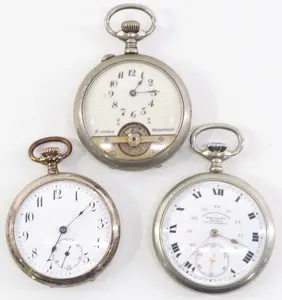 (3) Foreign pocket watches