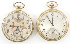Waltham and Elgin pocket watches