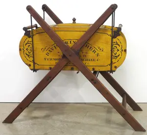 Davis No.3 Swinging Churn on stand