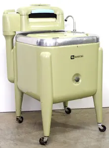 Maytag wringer washer in olive green