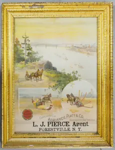 Adriance, Buckeye, Triumph dealer lithograph