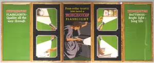 RARE 5-pc Winchester 2-sided advertisement