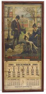 1919 Hercules Powders calendar