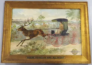 John Deere "Deere Vehicles Are All Right" litho