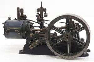 Stuart stationary steam engine model