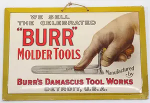 Burr Molder Tools sign