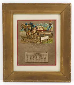 1910 Goshen Milling Co. calendar