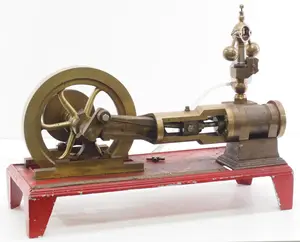 Cutaway model engine by C. Cretors & Co.
