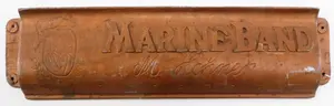 Marine Band Hohner Harmonica sign