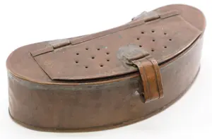 Copper fishing bait box