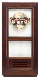 Salesman sample Weather-Seal storm window