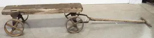 Steel wheel engine truck