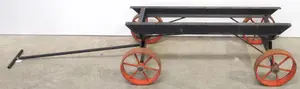 Homemade cart for engine