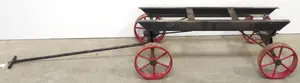 Homemade cart for engine