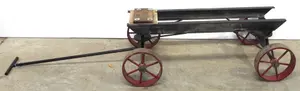 Homemade cart for engine