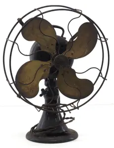 Emerson Type 24646 brass blade electric fan