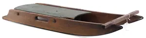 Early wooden child's sled