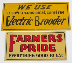 (2) Small signs