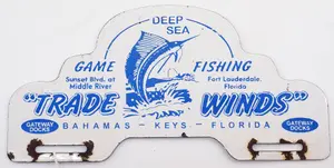 Bahamas-Keys-Florida license plate topper