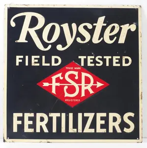 Royster Field Tested Fertilizers sign