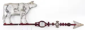 Cow weathervane arrow
