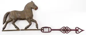 Horse weathervane arrow