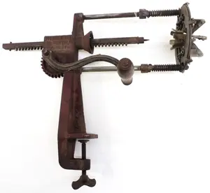 Victory hand-crank green corn cutter