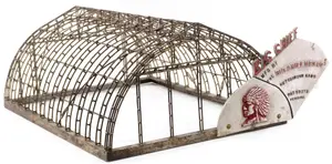 Store display Red Chief metal building frame