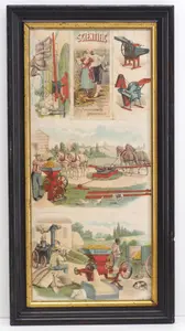 Foos Manufacturing Co. lithograph brochure