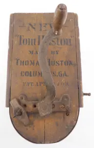 Tom Huston hand-crank peanut sheller
