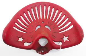 Warrior Mower cast iron seat