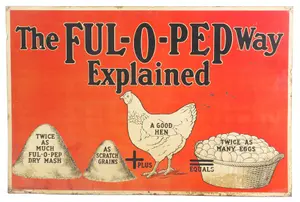 The Ful-O-Pep Way Explained sign