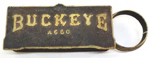 Cast iron Buckeye implement tool box